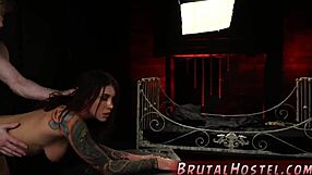 Skinny Teen 18+ Felicity Feline's First Bound Anal Experience