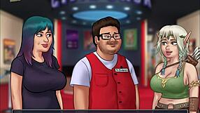 Summertime Saga Episode 119 Featuring Big Tits in Anime Style