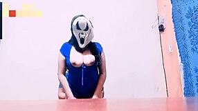 My neighbor came over for the dick trick at the party