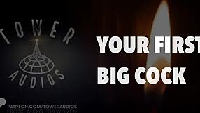 listen to this erotic audio about your first big cock experience with dirty talk