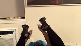 Brunette Babe Feels Intense Anal With Big Cock Cumshot