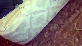 Is this slut alone with big cock?