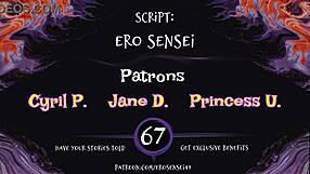 Coworker shares some frisky erotic audio, getting me all worked up