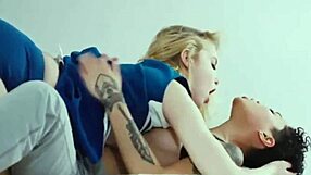 Cheerleaders licking pussies and kissing passionately