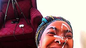 Gawslee In Intense Blowbang With Big Black Cocks And Cum Compilation