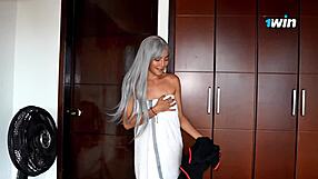 I bang my stepdaughter’s husband in a steamy hot threesome