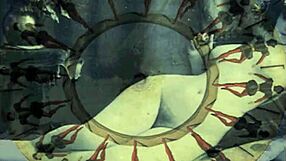 Explore vintage erotic art from antique cartoons in retro style.