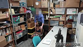 is a black cop arresting a teen 18+ for the first time in uniform interracial hardcore