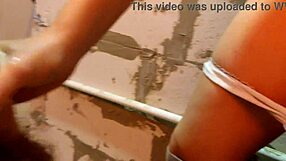 Jerk Off Instruction at Construction Site to Cumshot