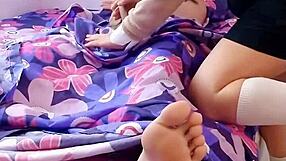 Student uses teacher as dildo for multiple orgasms and moans