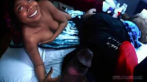 Local boy gets some homemade big black cock action