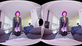 Ghostly encounter in virtual reality porn