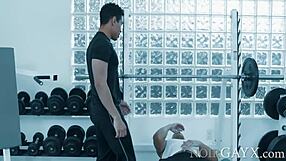 Two Hot Gay Dudes Hang Out In The Gym With Mateo Fernandez And Zario Travez