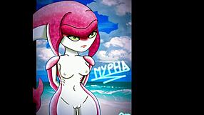 Hey, here's a Mipha compilation from The Legend of Zelda Rule 34