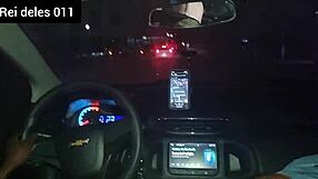 karen oliver gives blowjob in car