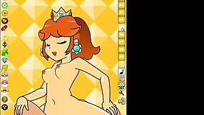 Mario Princess Daisy Gets Naughty in PPPPU Game Hentai Scene