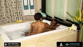 Nuru Massage - Hot Ebony Masseuse Delivers Best Happy Endings