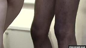 Black Man Sneaking into Ladies Room for Public Toilet Action. What Happens Next?