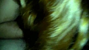 The milf wife eagerly sucks cock and takes cum on her ass