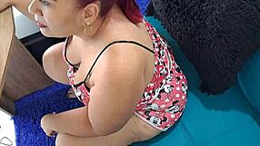 Latina Mature Milf Sucks Her Stepson's Monster Cock Eagerly