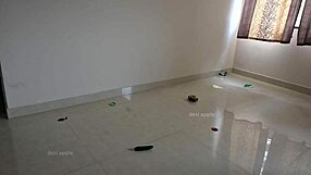 In the house, Tamil maid Prabha jerks her owner's dick between chores