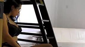 Babe With Tattoos Banged On Floor Hard