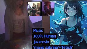 pinball fetish with manic sabrina is so bizarre