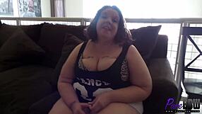 Curly hair black pov white dick blowjob and hardcore interracial casting