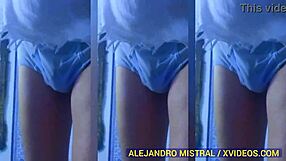 wow, check this fetish video in blue underwear with alejandro mistral!