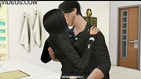 Watch Damon and Elena in the classroom scene? It's 3D hentai sex!