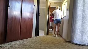 Unforgettable Tip For Pizza Guy With Wild Ass Shaking Action