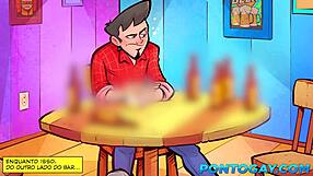 BR69 road trip vadul végződik, fiatal 18+ fiú szop és vesz két faszt a szűk lyukába