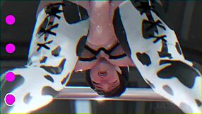 Chubby Mei gets fucked by big cock in hentai!