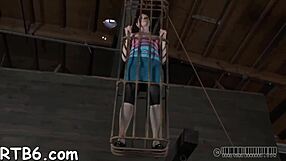 anal punishment with squirting action