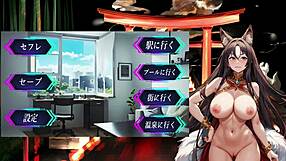 Yoko Kodama plays pacopaco train game with naughty touches inside the vehicle