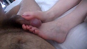 Czech Home Footjob