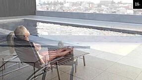 complete gameplay with cute blonde roommate part 9