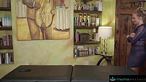 i give the best cock massage to stunning blonde cheerleader in shower