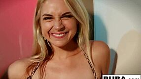 hot blonde milf sarah toys her wet pussy