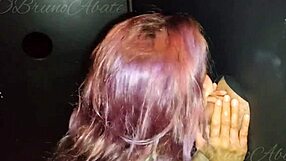 i let the argentinian suck my dick in the gloryhole