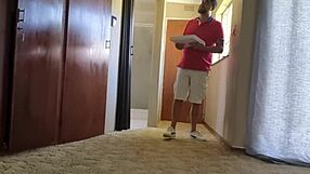 Unforgettable Tip For Pizza Guy With Wild Ass Shaking Action