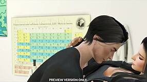 Watch Damon and Elena in the classroom scene? It's 3D hentai sex!