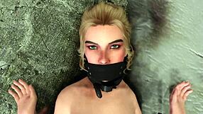 Skyrim Dark Desires - Sexy Wife Gerdur Bound in Rough Anal