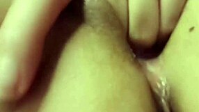 linda colombiana shows off her wet pussy in close-up, loving to masturbate