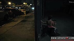 Cute teen 18+ in glasses gets nose bondage