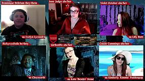 Monsters university roleplay on desk ends with cum!