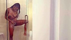 Stepsister catches stepbrother jerking