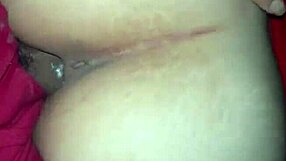 Close up of Mia Bia in action with a dick