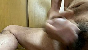 Middle-Aged Man Masturbates To Cum