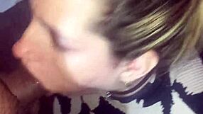 hey blonde, can you go deeper with that throat?